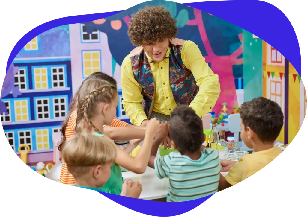 mockup de un taller en Academia Rocío Pérez